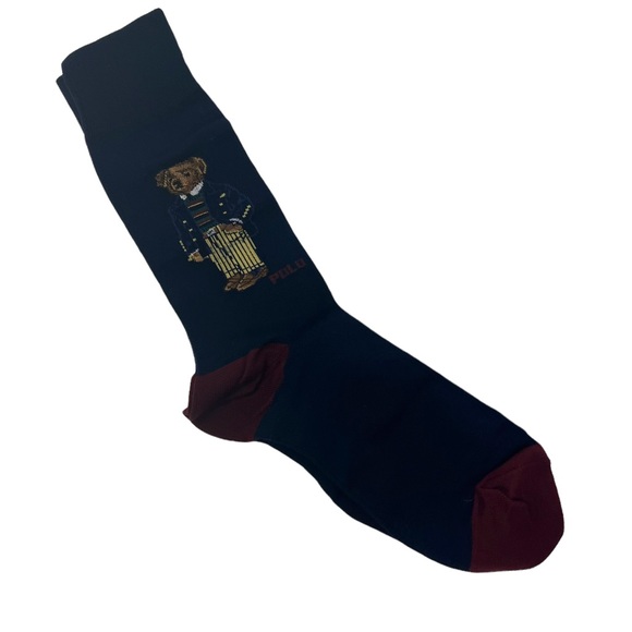 POLO RALPH LAUREN Mens Cortina Bear 3-Pack Socks Gift Set - Picture 4 of 13